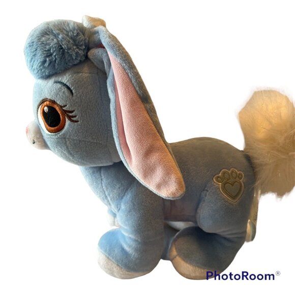 Build A Bear Disney Bunny Plush Blue 15" Snow White Princess Berry Stuffed BAB - Picture 3 of 6